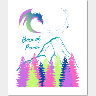 Born of Power Spring Dragon Posters and Art